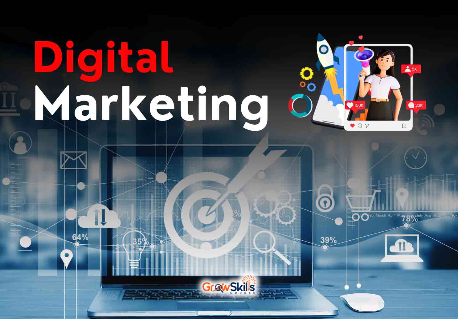 Digital Marketing Course - GrowSkills Course